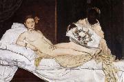 Edouard Manet Olympia painting